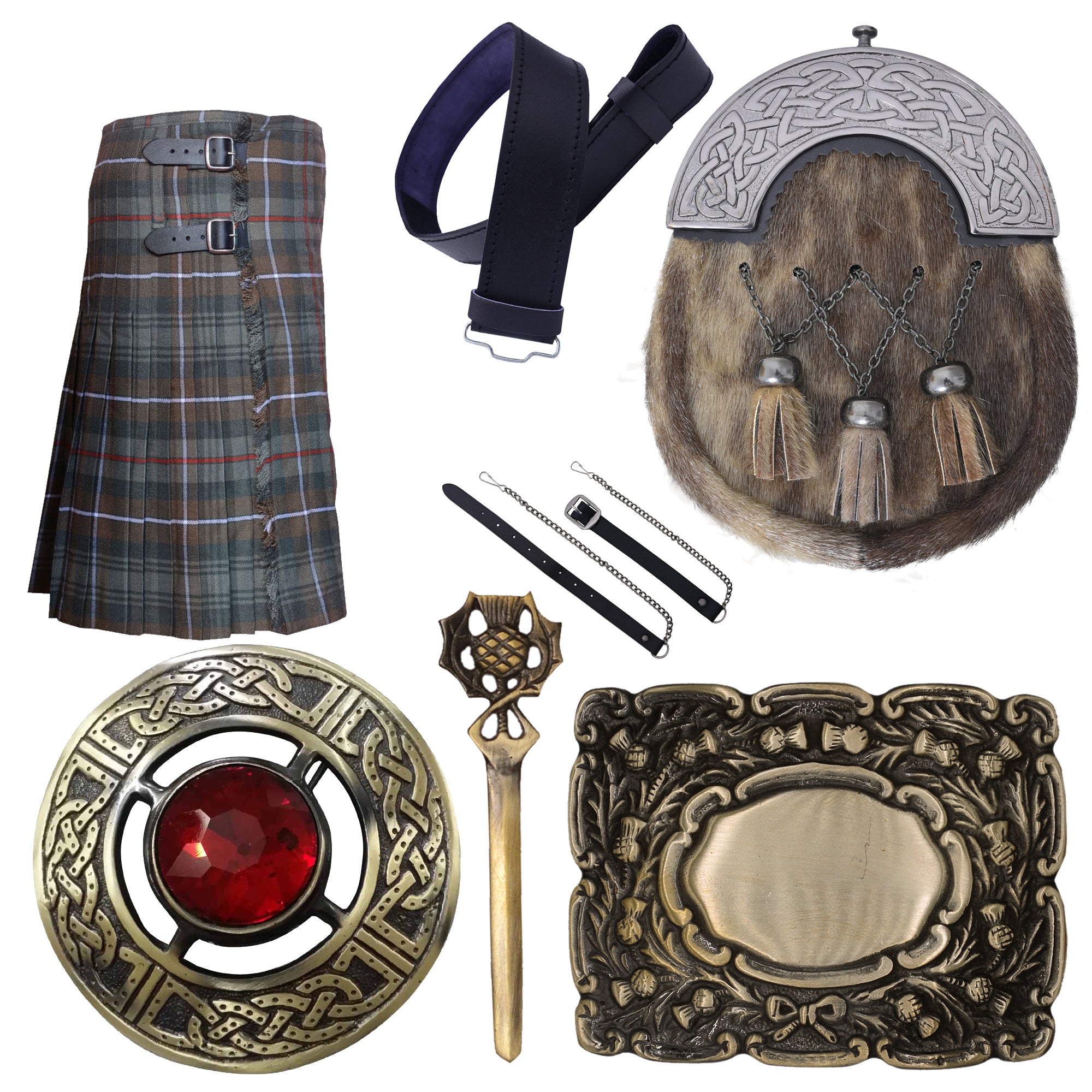 Weathered Mackenzie Tartan