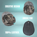 Celtic cantle Cross Tassels